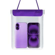 1个大号防水手机包，透明触屏外卖防水手机壳，沙滩包，游泳防水包，运动包，健身旅行包，男女通用，旅行必备游泳包，沙滩游泳包