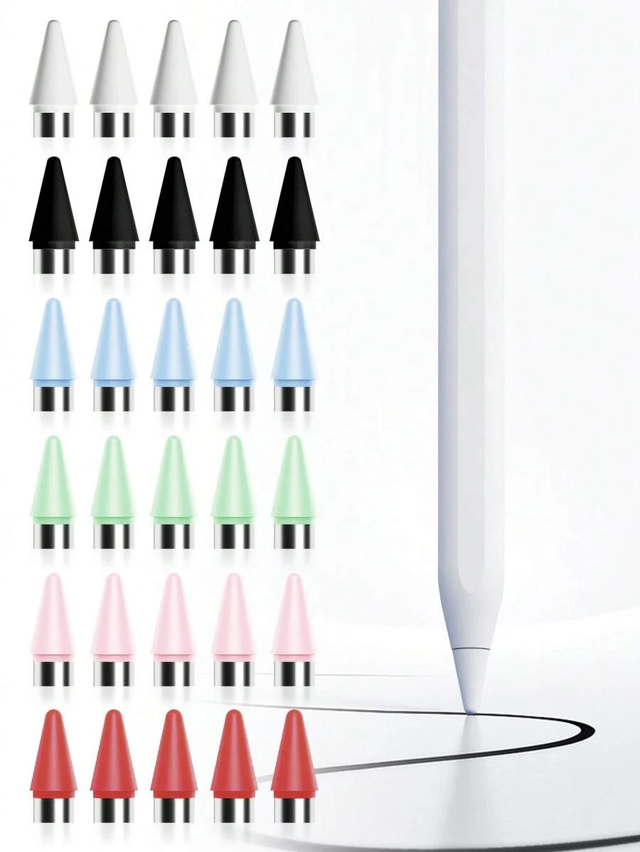 Universal Capacitive Stylus Pen Tips, Suitable For 2260 Replacement, Replacement For IPad Digital Tablet Writing Stylus, Anti-Slip & Wear-Resistant Stylus Tip - Multicolor - View 1