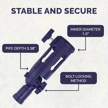 1pc DIY Multi-Angle Paint Brush Extender - Paint Edger Tool For Walls, High Ceilings, Trim, Edge And Corner Painting And Paint Roller Extension Pole Attachments For Cutting In Clean Art Supplies