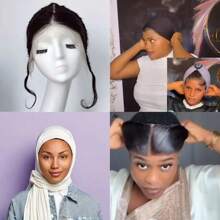 12 cali 13x4 koronka czołowa z warkoczami Remy brazylijskie włosy ludzkie koronka czołowa na peruki z pałąkiem na głowę klipsy koronka czołowa żelowe rozszerzenie turbanu peruka