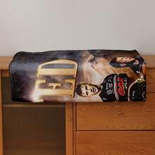 Weiche Flanell-Wolldecke mit Penrith Panthers Team Design - Gemütlich & warm für Wohnzimmer, Büro, Sofa Dekoration, Reisedecke für alle Jahreszeiten, vielseitiges Geschenk - 100% Polyester, gestricktes Material, Digitaldruck, "Team-Spirit"-Design Polyester-Wolldecke für alle Jahreszeiten