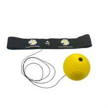 Headband Speed Boxing Reaction Ball, Martial Arts Punching Dodge Training Equipment, Unisex Adult Fitness Gear, Adjustable Anti-Impact Training Ball, Gym, Sport, Gym, Home Exercise, Sport Accessories, Gym Accessories, CrossFit Accessories