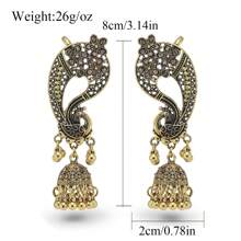 1 paire de boucles d'oreilles vintage sculptées de style indonésien en alliage de zinc, style pop égyptien turc. Boucles d'oreilles polyvalentes pour dames, adaptées pour un usage quotidien, des fêtes et des vacances