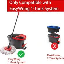 Spin Mop Replacement Head 4 Pack Mop Refill Compatible With Ocedar Triangle Swivel Mops Microfiber Swivel Mop Refill,Deep Clean,Machine Washable And Easy To Replace Halloween Christmas New Year