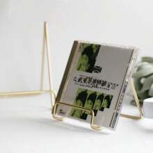 2 piezas Soporte de metal para teléfono/tableta/libro/menú/álbum