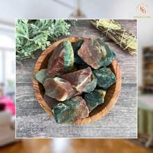 Local Shipping--  Healing Crystals, Stones, Healing Stones, Rock Collection, Agate, Raw Stones ,Crystals, Rocks, Jade, Crystals And Healing Stones(Labradorite, 2 Pcs) - Đá Jasper lạ mắt - Xem 5
