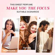 0.34 液体盎司女士香水滚珠，东方香氛，清淡持久的香味，理想的女士身体香氛油，旅行装，便携，适合日常、约会、度假、派对，是送给女性/情人节的完美礼物