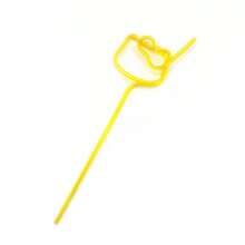 Sanrio 4 piezas de mangueras de pajita de colores de Hello Kitty, accesorios de taza rotatorios y reutilizables, pajitas, lindas bebidas de verano para despedidas de soltera, cubiertas de pajitas, vajilla rosa, fiesta de ducha para la novia, útiles escolares