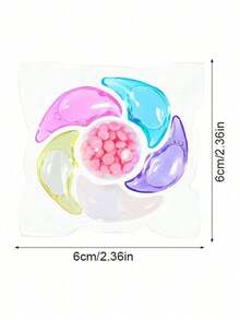 100pcs 6-In-1 Laundry Powder, Laundry Liquid, Laundry Detergent Capsules, Long-Lasting Fragrance, Antibacterial, Dust Mite Removal, Stain Removal, Fabric Softener, Laundry Scent - Multicolor - View 2