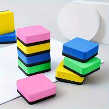 24pcs Colored Whiteboard Dry Erase - 4 Vibrant Colors, 1.97 X 1.97 Inch Sponge Rubber Erasers For Classroom, Home And Office Use, School Supplies, Classroom Erasers