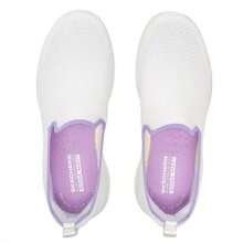 Skechers 女鞋 運動鞋輕便一腳穿懶人鞋休閒鞋健步鞋 124686-WPR - 白色 - 查看 4