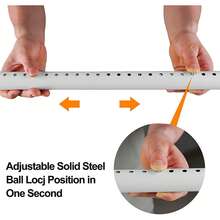 70-310cm Heavy Duty Extendable Telescopic Shower Curtain Pole Rail Rod Bath Door Room Decor Bathroom Accessories Back To School Fall Decor Bathroom Decor