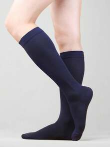 3Pairs Copper Compression Socks For Women And Men Circulation Support For Running, Nursing, Athletic, Fall - Multicolor - View 8