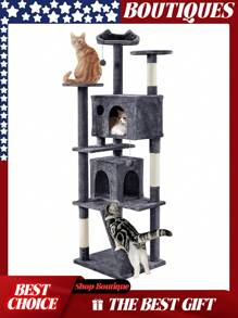 Tall Cat Tree, 80in Multi-Level Tower With Scratching Posts, Double Cat Caves, Perched Platforms, Dangling Balls, Kitten Pet Stand House, Cat Tree, Cat Tower, Cat Tree Tower, Cat Tower With Scratching Post, Cat Condo, Cat House, Cat Tree For Indoor Cats Large Adult, Cat Houses For Indoor Cats, Tall Cat Tree, Cat Towers, Cat Tower For Indoor Cats, Cat Beds & Furniture, Small Cat Tree, Cat Tower For Large Cats, Cat Trees For Indoor Cats, Large Cat Tree, Cat Post, Cat Tree Tall, Cat Tree Modern Cat Trees, Rascadores Para Gatos, Cat Climbing Tower, Cat Perch, Cat Stand, Cute Cat Tree, Cat Condos For Indoor Cats, Tall Cat Tower, Casa Para Gatos, Cat Tree Small, Cat Climbing, Cat Tree With Hammock, Cat Tree Cat Tower Condos, Torre Para Gatos, Cat Climber, Adult Cat Tree, Cat Tree Cat Trees With Scratching Posts, Cat Towers For Indoor Cats, Cat Tree With Scratching Post, Cat Tree For Large Cats, Cat Jungle Gym For Indoor Cats, Gimnasio Para