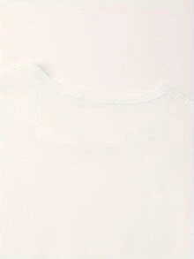 Women's Anime-Inspired Cute Cat & Text Print Oversized T-Shirt - White With Black Line Art, Short Sleeve Round Neck Casual Casual Attire, Kawaii Manga Style Loose Fit Top, Geometric Pattern Patch Print, SpringFall Layering Essential, Machine Washable - 白色 - 查看 3