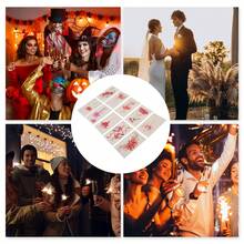 Realistic Fake Tattoos Simple Butterfly Temporary Tatto For Adult 10 Pcs - Style 10 - 查看 5