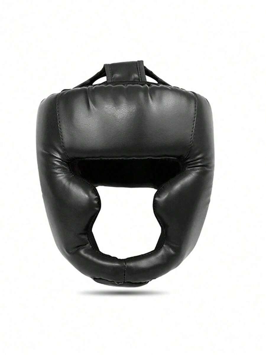1 pieza Protector de cabeza de boxeo/MMA de cara cerrada, equipo de protección para entrenamiento en deportes de combate