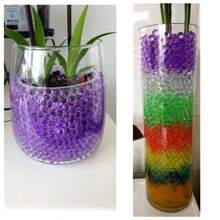 10000pcs Water Jelly Bead Filler - For Floating Candle Making, Wedding Party, Home Decor Plants And Crafts Beads (Swell When Absorbing Water)