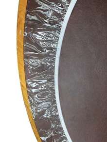 Soft Glass PVC Round Tablecloth Waterproof, Anti-Oil, Anti-Scalding, Wash-Free Round Table, Transparent Table Mat, Desktop, Household Tablecloth