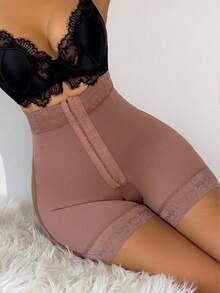 1 chiếc quần định hình dáng người dành cho nữ, quần lót cạp cao giúp thon gọn vòng bụng, phù hợp cho nhiều dịp hoặc hoạt động thể thao. - Đồng - Xem 7