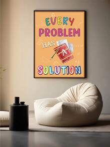 1pc Math Wall Art Prints Mathematical Elements Canvas Wall Art Geometric Math Posters For Classroom Inspiration Saying Math Art Poster For Middle School Classroom Study Room Decor Unframed