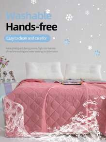 1 Temperature Controlled Cooling Blanket --Lightweight Summer Cooling Blanket For Hot Sleepers/Reduces Temperature By 3-5°C Compared To Traditional Cooling Blankets. --Large/Small/Double Size --Machine Washable --Great For Camping, Air Conditioned Rooms And Night Sweats (Available In 5 Colors)