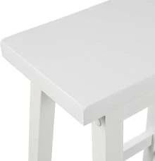 Taburetes de bar - Blanco - Ver 5