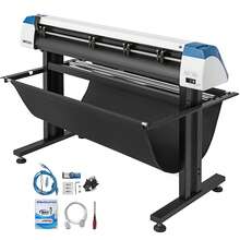 53-Inch Automatic Contour Vinyl Cutter Plotter Force & Speed Adjustable Sign Cutting With Floor Stand & Signmaster Software - 查看 8