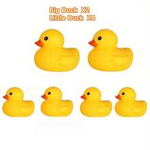 Cute Yellow Rubber Duck Bath Toy, Durable PVC, Great For Bathing And Pool Play, Fun Water Toy For Teens, Pool Toy