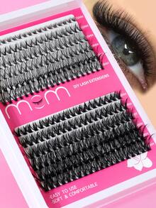 延长睫毛，30D 50D 睫毛簇，D 卷曲单根睫毛，仿貂毛睫毛，10-18 毫米混合睫毛