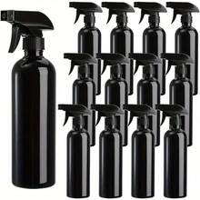 1/3/5 500ml Chai xịt màu đen bền bỉ - Chống rò rỉ, chế độ phun sương và phun, thích hợp cho dung dịch vệ sinh, cồn, tinh dầu và chai xịt chăm sóc tóc, chai xịt liên tục để chăm sóc tóc - màu đen - Xem 1