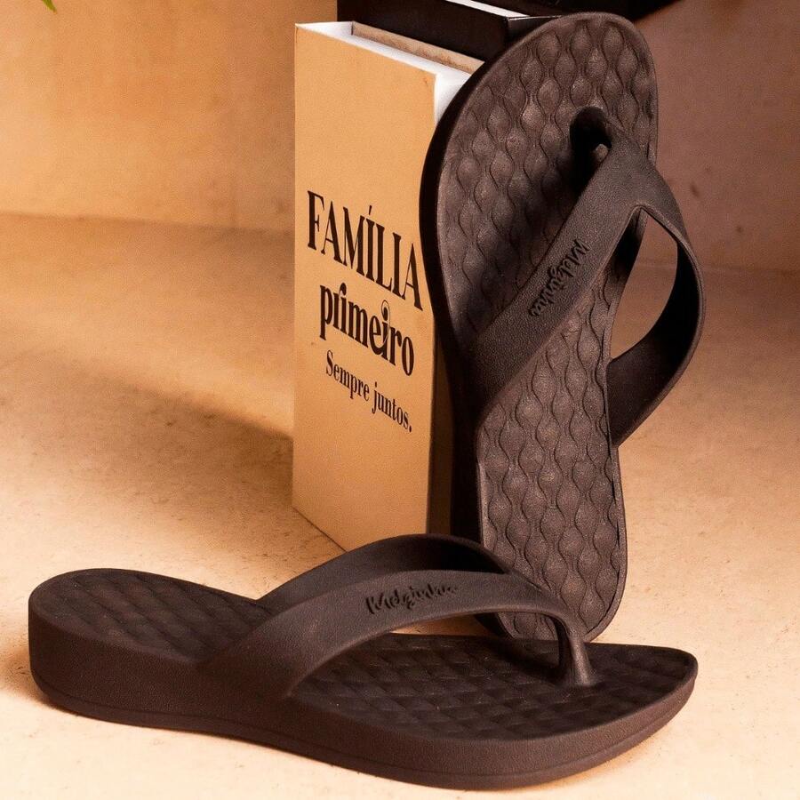 Melzinha Platform Flip Flops Massager Cloud Clogs Resistant Sandal Ready For Delivery - 黑色 - 查看 1