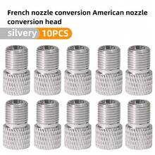 Accesorios para bicicleta de carretera de velocidad única VXM, incluido un adaptador de válvula francesa a americana, de válvula Presta a Schrader, y una bomba - Multicolor - Ver 13