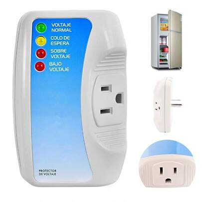 Regulador Para Refrigerador, Protector De Voltaje Para Refrigerador Lavadora, 90v-140v, Regulador Corriente Para Enfriador Doméstico, Lavadora, Electrodoméstico