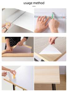 1 Roll Wood Grain Peel And Stick Wallpaper Self Adhesive Rustic Removable Contact Paper Plank For Countertop Cabinets Vinyl Film