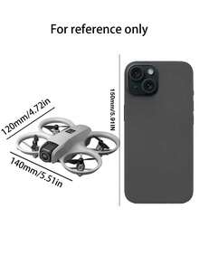 GENAI H21 可折叠无人机，初学者入门飞行器，手柄遥控器，一键/降落和简单操作，360 度翻转，水平陀螺仪，每次充电可飞行 6 分钟，节日/生日礼物。（此无人机有非摄像头版本）1800mAh