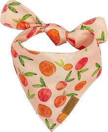 Remy+Roo Large Spring Dog Bandanas - 4 Pack Katherine Set |   Premium Durable Adjustable Polyester Fabric Dog Scarfs |   Patented Shape Dog Bandana,  Pattrens, Floral Dog BandanaChristmas - Cực lớn - Xem 6