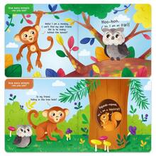beartale 1 pieza Libro interactivo de fieltro con hojas "¿Quién se está escondiendo?", libro sensorial con solapas grandes: "¿Dónde están mis amigos?", juego preescolar, libro de actividades sensoriales, libro que puedo leer, juguete educativo para niños, regalo de graduación, juego, juego, verano, juguete para niños, regalo para fiesta infantil, material didáctico, juego de niños, juego de niñas, material de aprendizaje, regalo de cumpleaños para niños - Multicolor - Ver 5