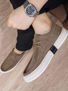 New Low Top Moccasin Shoes Casual Driving Shoes Slip-Resistant Soft Bottom Loafers Slip-On Lightweight Comfortable Versatile Fashionable Casual Sneakers For Men