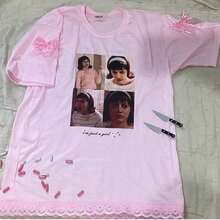 Daisy Girl Interrupted T-Shirt - Baby Pink - View 2