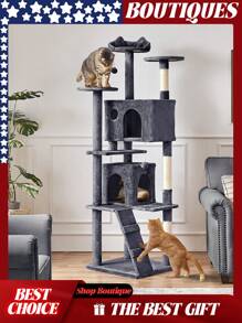 Tall Cat Tree, 80in Multi-Level Tower With Scratching Posts, Double Cat Caves, Perched Platforms, Dangling Balls, Kitten Pet Stand House, Cat Tree, Cat Tower, Cat Tree Tower, Cat Tower With Scratching Post, Cat Condo, Cat House, Cat Tree For Indoor Cats Large Adult, Cat Houses For Indoor Cats, Tall Cat Tree, Cat Towers, Cat Tower For Indoor Cats, Cat Beds & Furniture, Small Cat Tree, Cat Tower For Large Cats, Cat Trees For Indoor Cats, Large Cat Tree, Cat Post, Cat Tree Tall, Cat Tree Modern Cat Trees, Rascadores Para Gatos, Cat Climbing Tower, Cat Perch, Cat Stand, Cute Cat Tree, Cat Condos For Indoor Cats, Tall Cat Tower, Casa Para Gatos, Cat Tree Small, Cat Climbing, Cat Tree With Hammock, Cat Tree Cat Tower Condos, Torre Para Gatos, Cat Climber, Adult Cat Tree, Cat Tree Cat Trees With Scratching Posts, Cat Towers For Indoor Cats, Cat Tree With Scratching Post, Cat Tree For Large Cats, Cat Jungle Gym For Indoor Cats, Gimnasio Para