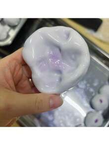 1pc Malleable Ice Skin Sticky Rice Ball Squeezable Relief , Realistic Mochi With Good Tactile, Stress Relief - Multicolor - View 3
