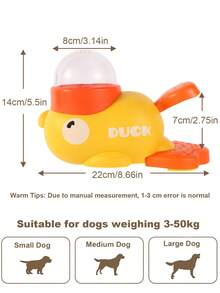 1 件宠物防漏喂食器，自娱性喂食器，猫狗食物分配益智喂食器玩具，宠物趣味玩具，缓解焦虑，与主人互动，适用于猫狗