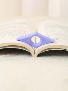 1 pieza Clip de libro para el pulgar, herramienta de lectura, clip/marcador de libro para el pulgar, compañero de café, marcador de libro de presión con el pulgar, clip de libro de presión con el pulgar, asistente de lectura, herramienta de lectura, accesorio de libro para estudiantes, extensor, marcador de libro conveniente, herramienta de lectura, accesorio de libro para estudiantes, abre libros, marcador de libro conveniente - Multicolor - Ver 18