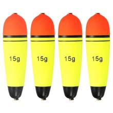 Fishing Slip Bobbers, EVA Fishing Float For Sea Fishing Freshwater - Vàng 0,5oz 4 gói - Xem 1