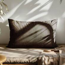 2 件矩形腰枕套，波西米亚风格家居沙发床边靠垫，印花清晰，柔软舒适，12 英寸 X 20 英寸，不含枕芯，卧室靠背，软垫，靠垫，装饰沙发垫，靠垫套，家居装饰，沙发套，甜蜜的梦，户外垫 - 咖色 - 查看 3