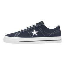 Tenis Converse One Star Pro Ox Suede Navy  Liso    Casual    Estrella    Tenis unisex, Tenis Para Hombre  Playa  Vacaciones  Colegio  Vacación  Fiesta  Casa  Gym y Fitness - Azul - Ver 3