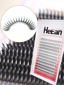 Spire 12排230根睫毛睫毛延长C形混合长度浓密扇形假睫毛高品质漫画Spire睫毛系列 - 查看 7