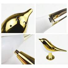 Creative Touch Switch Table Night Lamp 3 Color Dimmable Bedroom Nightstand Lamp Bird Shape Rechargeable Led Night Light Decorative Home - 3 Colors - View 4