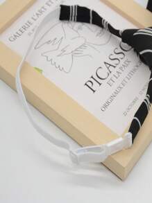 1 Stück Damen Krawatte, handgefertigt aus Kombination von einfarbigem und Twill-Polyester, knotenlos, ideal für Studenten, Alltagsgebrauch, vielseitig einsetzbar für verschiedene Anlässe, Uniformen, Anzüge und mehr (Die durchschnittliche Größe beträgt 1 Stück und wird zufällig versendet)